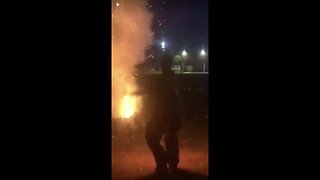 Firemen shouldn’t set off fireworks #firefighter #fallguys #fireworks