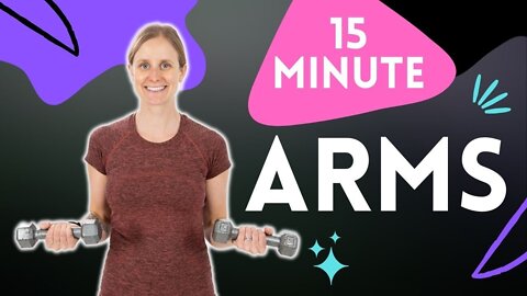 Quick 15 Minute Upper Body Workout with Dumbbells