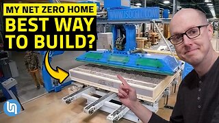 The Simple Genius of a Prefabricated House - My Net Zero Home Build