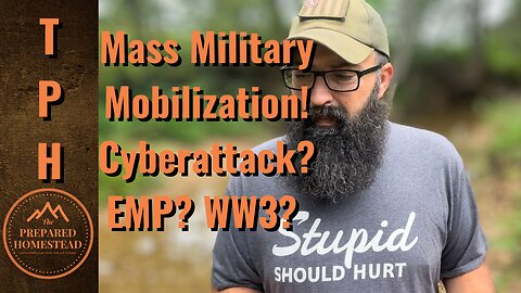 Mass Military Mobilization! Cyberattack? EMP? WW3?