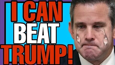 ADAM KINZINGER HILARIOUSLY WANTS TO DEBATE TRUMP IN 2024