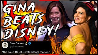 Gina Carano DEFEATS Disney! Elon Musk Funded Lawsuit Going to Trial!