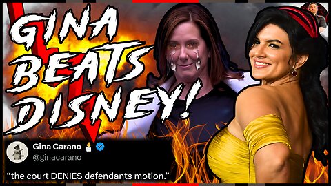 Gina Carano DEFEATS Disney! Elon Musk Funded Lawsuit Going to Trial!