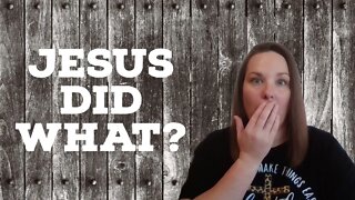 Jesus did What? #shorts #jesus #church