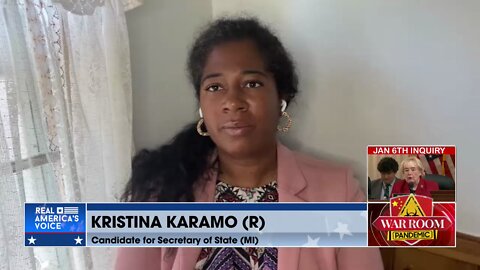 MI Secretary of State Candidate Kristina Karamo: Jan. 6 Committee Is ‘Pretense’ To ‘Violate Constitutional Rights’