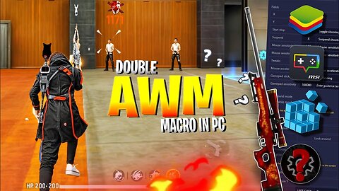 How to use double AWM / Secret setting in free fire 😱 😱