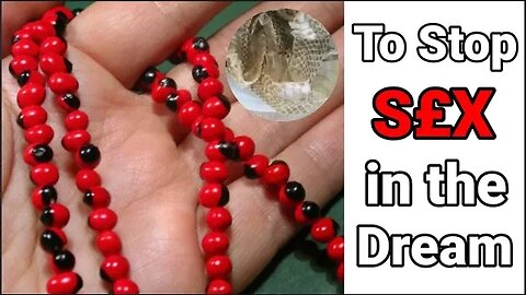 TO STOP S£X IN YOUR DREAM with Rosary Pea, Abrus Precatorius | Heal Yourself GH #subscribe #share