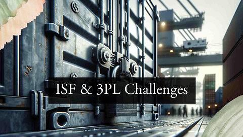 Elevating Logistics: Navigating the Impact of Importer Security Filing on 3PLs