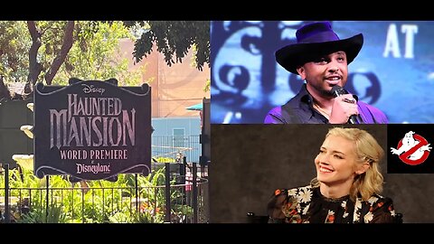 Haunted Mansion Premiere Without Actors & Justin Simien Praises The Writer, Ghostbusters 2016 Writer