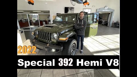 2022 Jeep Wrangler Unlimited Rubicon 392 is the ultimate Wrangler.