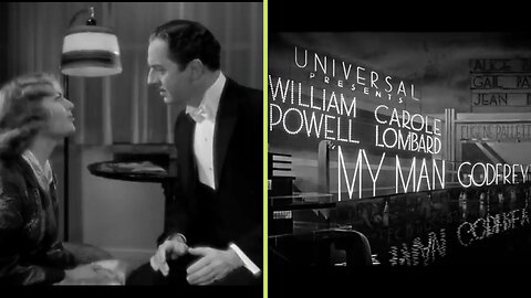 William Powell, Carole Lombard | My Man Godfrey (1936) Comedy | Full Movie English