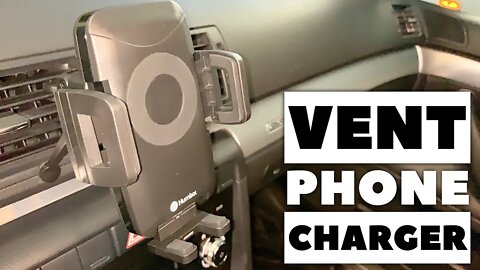 Car Vent Wireless Phone Charger Mount Review