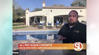 All Pro Shade Concepts shows how they can customize shade screens for your home, even in a HOA!