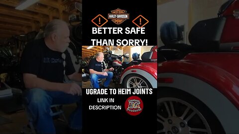 ⚠️UPGRADE YOUR HARLEY W/ HEIM JOINTS! #shorts