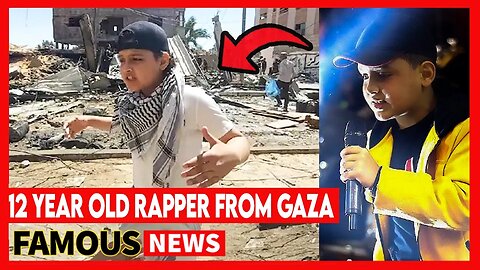 Who is This 12 Year Old Rapper From Gaza? MC Abdul Gaza | Famous News