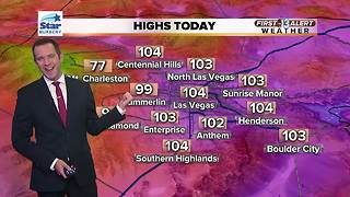 13 First Alert Las Vegas weather June 5 morning