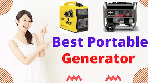 Portable Generator For Home Power Outage.