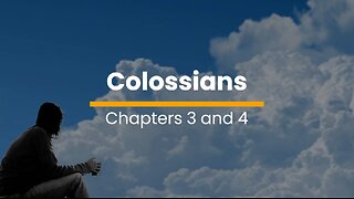 Colossians 3 & 4 - December 2 (Day 336)