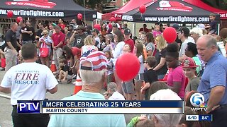 Martin County Fire Rescue celebrates 25 years