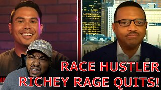 Rashad Richey RAGE Quits Debate After He Humiliates Himself As Gotchu Question BACKFIRES!