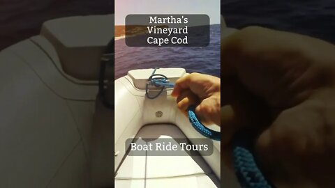 Martha's Vineyard Cape Cod boat ride thrill. 🥰