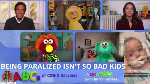 Sesame Street - Being Paralyzed Is Not So Bad Kids- Get Your Vaccine!