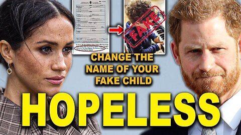 WHAT NOW? Harry and Meghan DESPERATELY PULL BACK Sussex name for NON-EXISTENT KIDS!