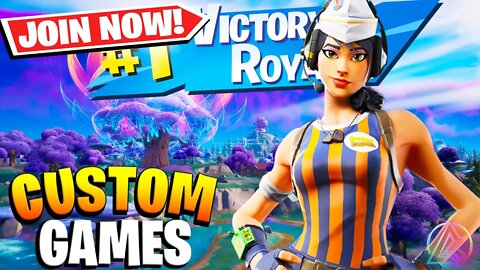 🔴 Fortnite Live Custom Games | Fashion Show - Hide & Seek - Simon Says - Scrims & More!