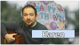Happy Birthday, Karen! Geburtstagsgrüße an Karen