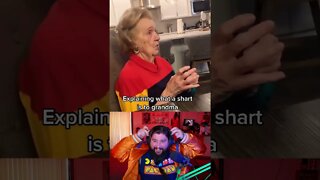Grandma learns what a shart is