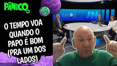 Luciano Hang: 'PRESSÃO DO JORNAL NACIONAL TIROU TEMPO DE BOLSONARO PRA FALAR FEITOS DE SEU GOVERNO'