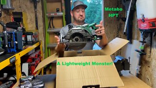 Metabo HPT 36V 7-1/4" Rear Handle Circular Saw : Unboxing!!!!