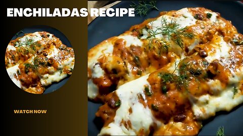 Enchiladas Recipe Video | Veg Enchiladas How to Make Enchiladas Mexican Food