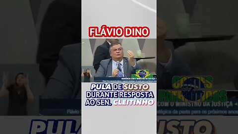 Flávio Dino Toma Susto Durante Fala com Cleitinho