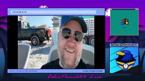 Ethan Ralph Copes On The Beach | FalcoPunch64