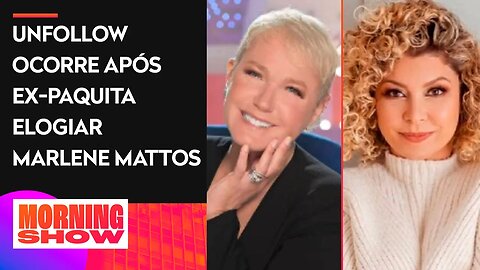 Após polêmica, Xuxa deixa de seguir Bárbara Goes