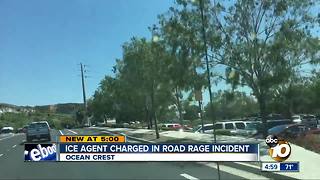 ICE agent charged in road rage incident