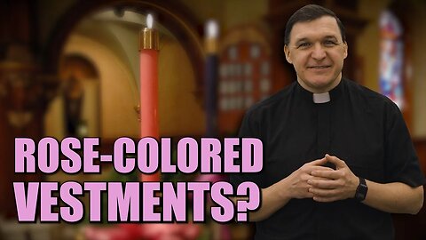 Why do Priests Wear Rose Colored Vestments in Advent and Lent? - Ask A Marian