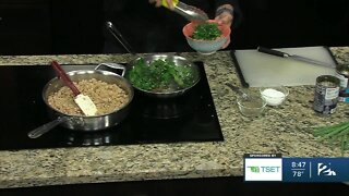 Shape Your Future Healthy Kitchen: Bulgur Wheat Bean Bowl with Greens