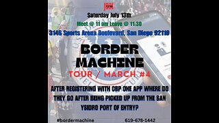 Eye of the STORM LIVE -> Border Machine Tour #4