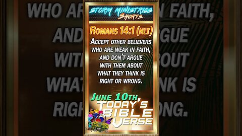 JUN 10, 2023 | How to UNLOCK the SECRETS to STRENGTHEN Your FAITH - Romans 14:1 (NLT)