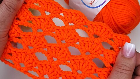 How to crochet shell stitch for blanket or for scarf
