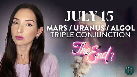 💥 Mars / Uranus / Algol triple conjunction on July 15th