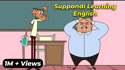 Suppandi learning English comedy 🤣