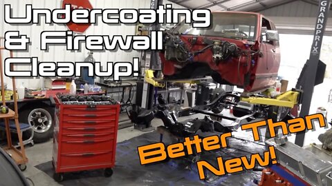 Undercoating The Cab, Body Bushing Replacement & Firewall Cleanup! S10 Restomod Ep.8