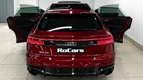 2022 Audi RS Q8 in Matador Red