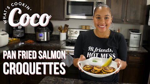 Pan Fried Salmon Croquettes | Quick and Easy Recipe