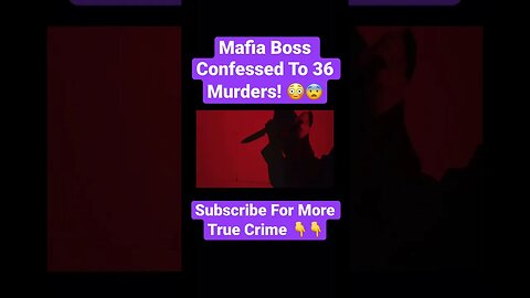 Mafia Boss Confessed To 36 Murders! 😳😨 #johngotti #mafia #crime #hitman