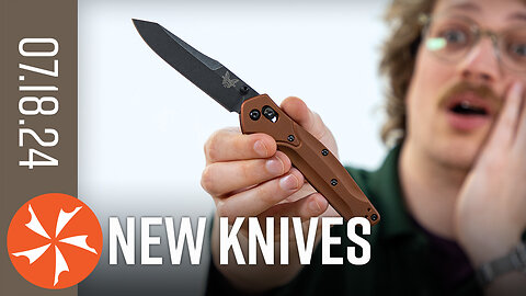New Knives for the Week of July 18th, 2024 Just In at KnifeCenter.com