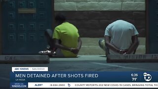 Several detained after shots fired at La Mesa business